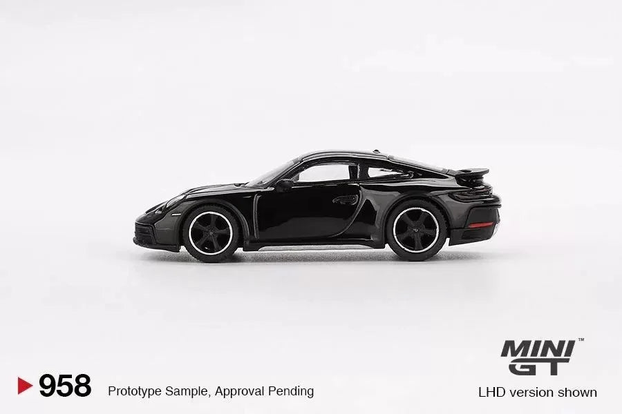 Mini GT 958 Porsche 911 Dakar Black LHD Diecast Scale Model Car