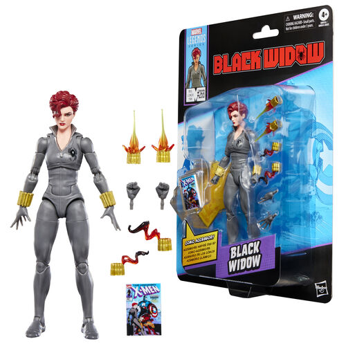 Marvel Legends Black Widow 6 Inch Action Figure – Classic Comic Series Collectible