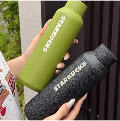 Starbucks 500ml Style Glossy Glitter Vacuum Insulated Stainless Steel Water Bottle