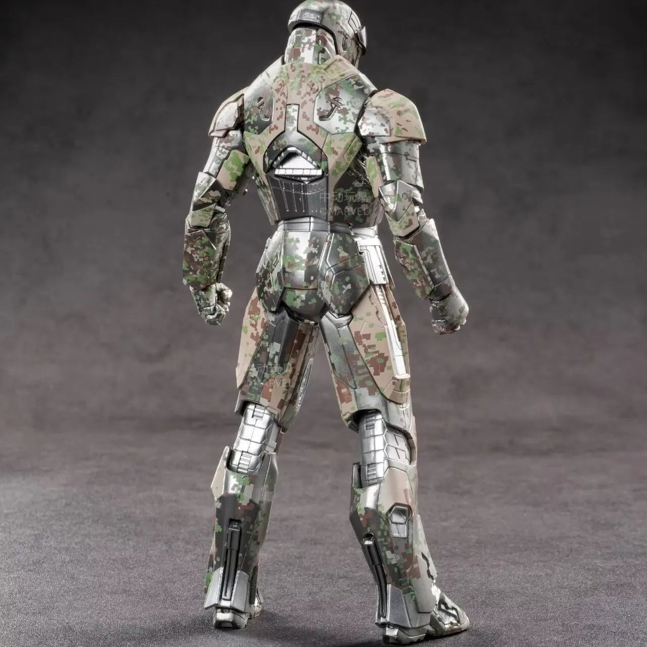 ZD Toys 1:10 Scale Iron Man Mark XXIII (Shades) Action Figure | Marvel Studios Iron Man 3 Camouflage Armor Collectible with Premium Articulation