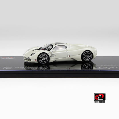 LCD Models 1:43 Pagani Utopia (White) Full Open Diecast Car Model | Premium Hypercar Collectible
