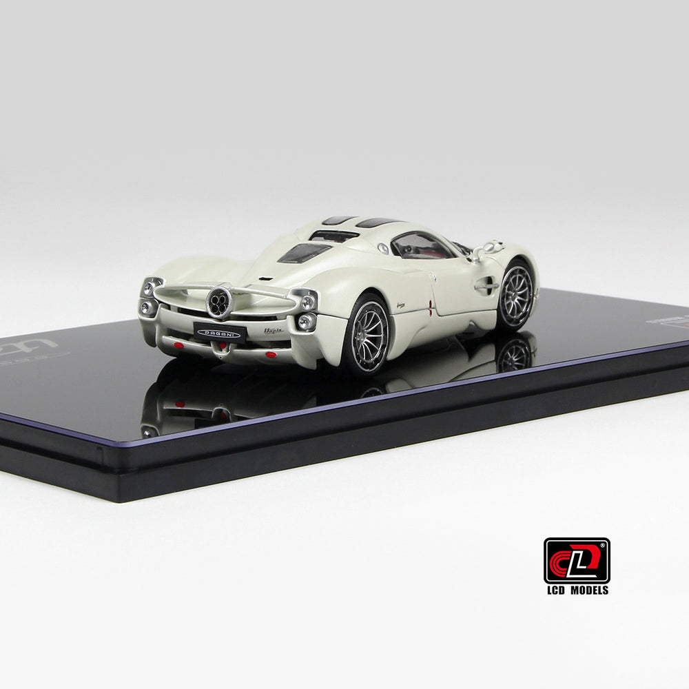 LCD Models 1:43 Pagani Utopia (White) Full Open Diecast Car Model | Premium Hypercar Collectible