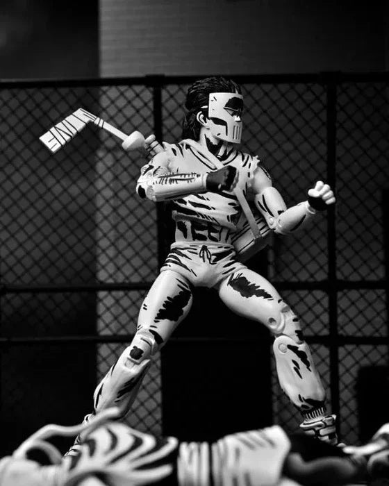 NECA TMNT Mirage Comics Casey Jones Black & White Variant Action Figure - Jaiman Toys