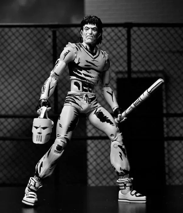 NECA TMNT Mirage Comics Casey Jones Black & White Variant Action Figure - Jaiman Toys