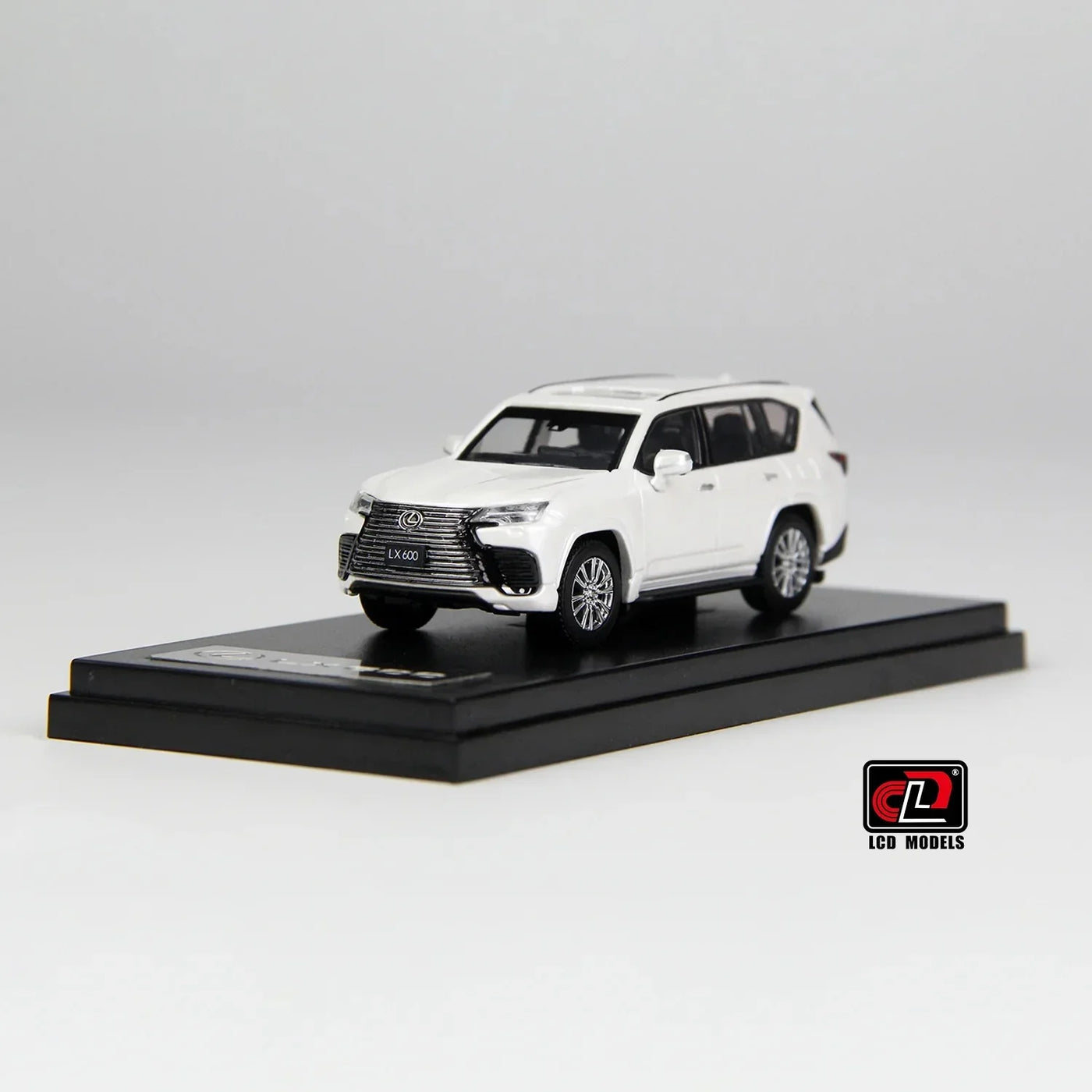 LCD Models 1:64 Lexus LX600 White Die-Cast Model SUV | Premium Collectible Miniature