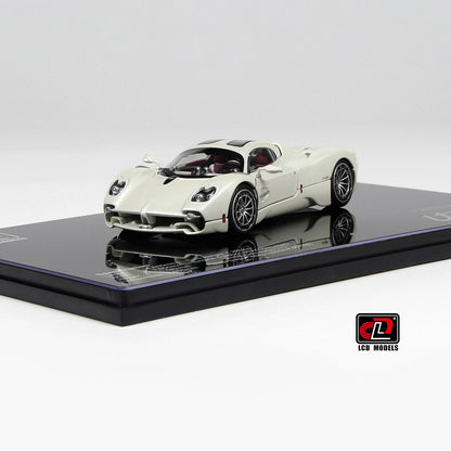 LCD Models 1:43 Pagani Utopia (White) Full Open Diecast Car Model | Premium Hypercar Collectible