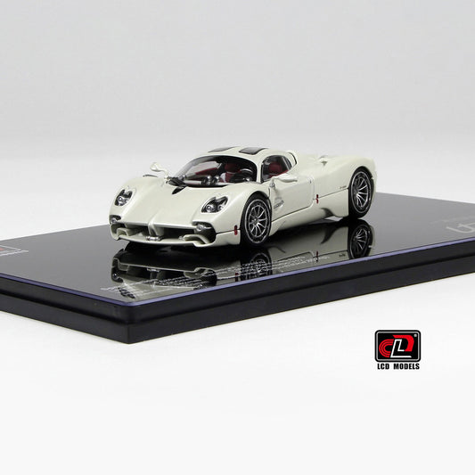 LCD Models 1:43 Pagani Utopia (White) Full Open Diecast Car Model | Premium Hypercar Collectible