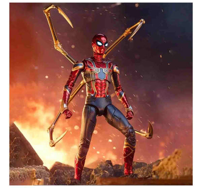 ZD Toys 1/10 Sclae Marvel Avengers Infinity War Iron Spider 7 Inch Collectible Action Figure