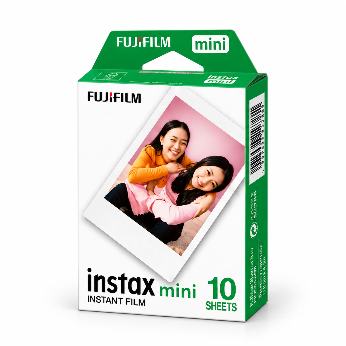 Fujifilm Instax Mini 13 Delight Box – Instant Camera Bundle with Instax Mini Film (10 Sheets), Crystal Carry Case & Photo Bunting – Candy Pink