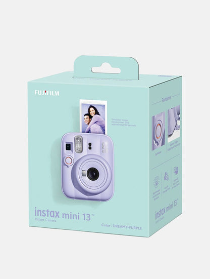 Fujifilm Instax Mini 13 Instant Camera – Auto Exposure | Selfie Timer | Compact Instant Film Camera- Dreamy Purple