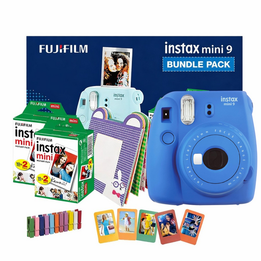 Fujifilm Instax Mini 9 Bundle Pack Instant Camera with Film & Accessories
