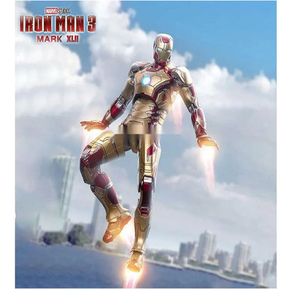 ZD Toys 1/10 Iron Man Mark 42 Action Figure – Marvel Studios Infinity Saga (With Light Function) - 1907-42 - Jaiman Toys