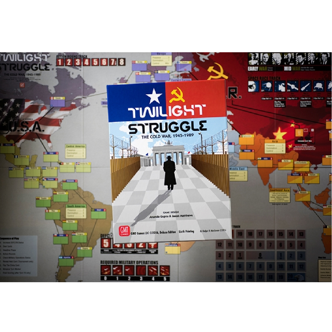 Twilight Struggle Deluxe Edition- Board Game GMT Games (2 Players) Age 8+