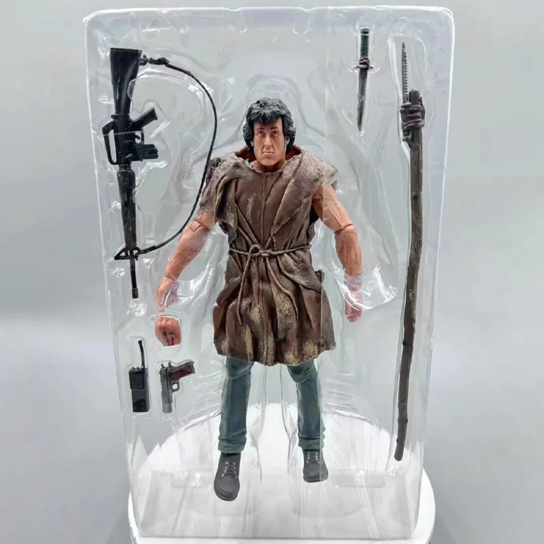 ★未使用 RAMBO アクション フィギュア 約16cm NECA 海外製品 384e8abc6469f2f71db0c57c0bfbe1