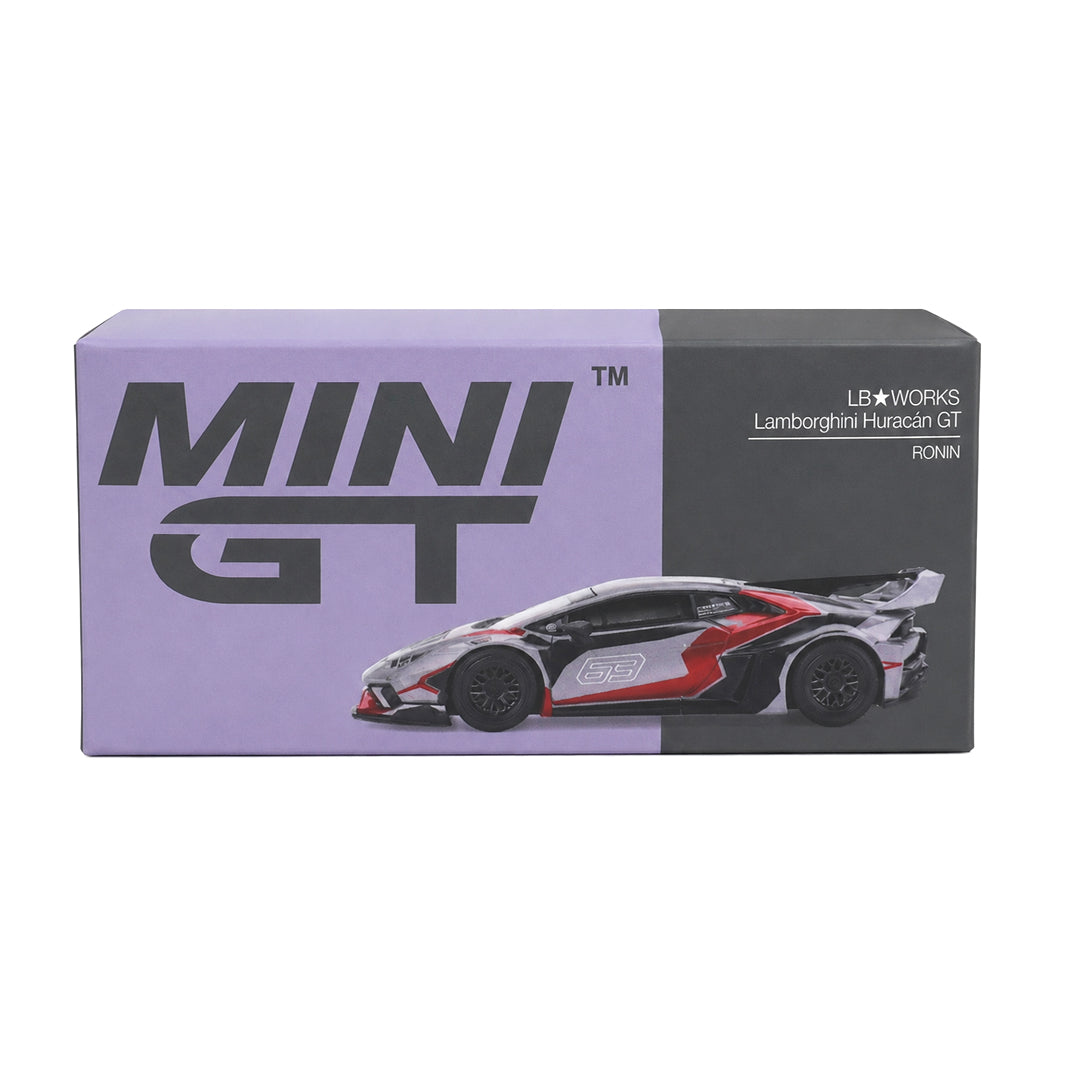 Mini GT 1:64 LB☆WORKS Lamborghini Huracán GT Ronin Die-Cast Model