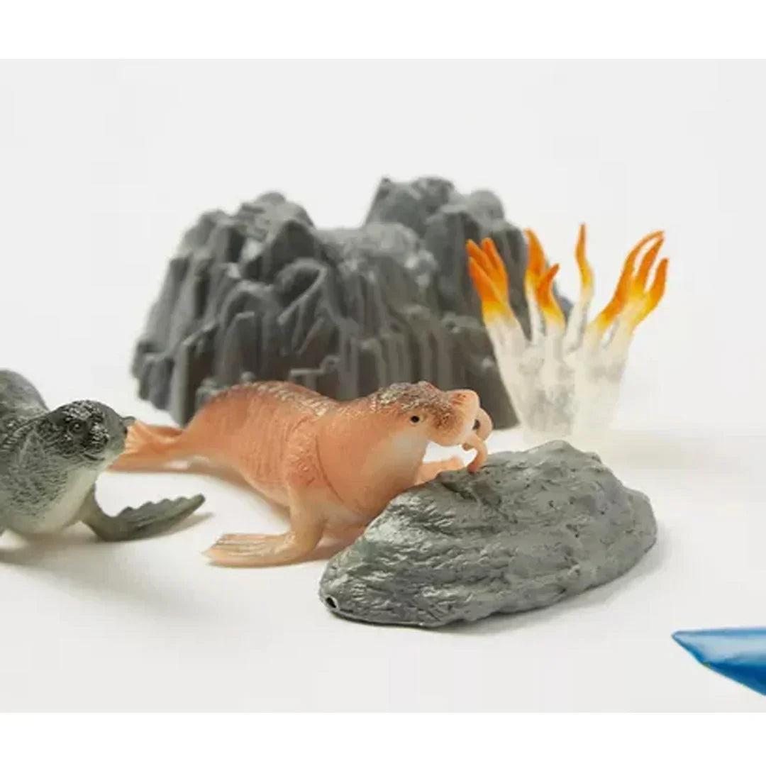 Ocean Animal Toy Jar – 15+ Marine Creatures with Accessories, Educational Sea Animal Figures for Kids, Pretend Play & Learning - Jaiman Toys