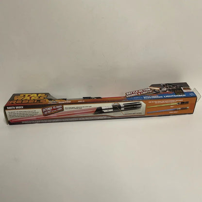 Star Wars Rebels Darth Vader Electronic Lightsaber Extends Over 11/2 feet Long Red - Jaiman Toys