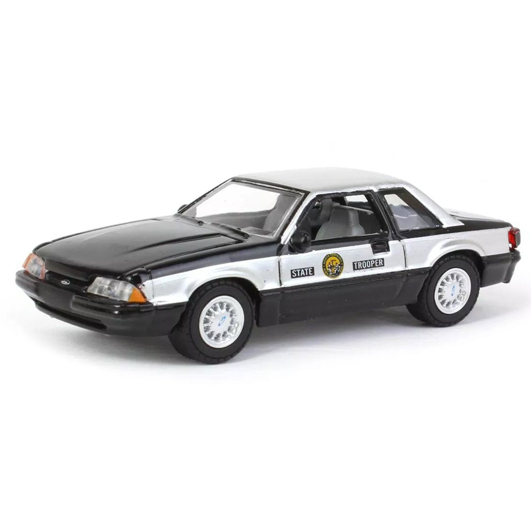 Greenlight: 1993 Mustang SSP Police North Carolina Highway Patrol Trooper 1/64 Diecast