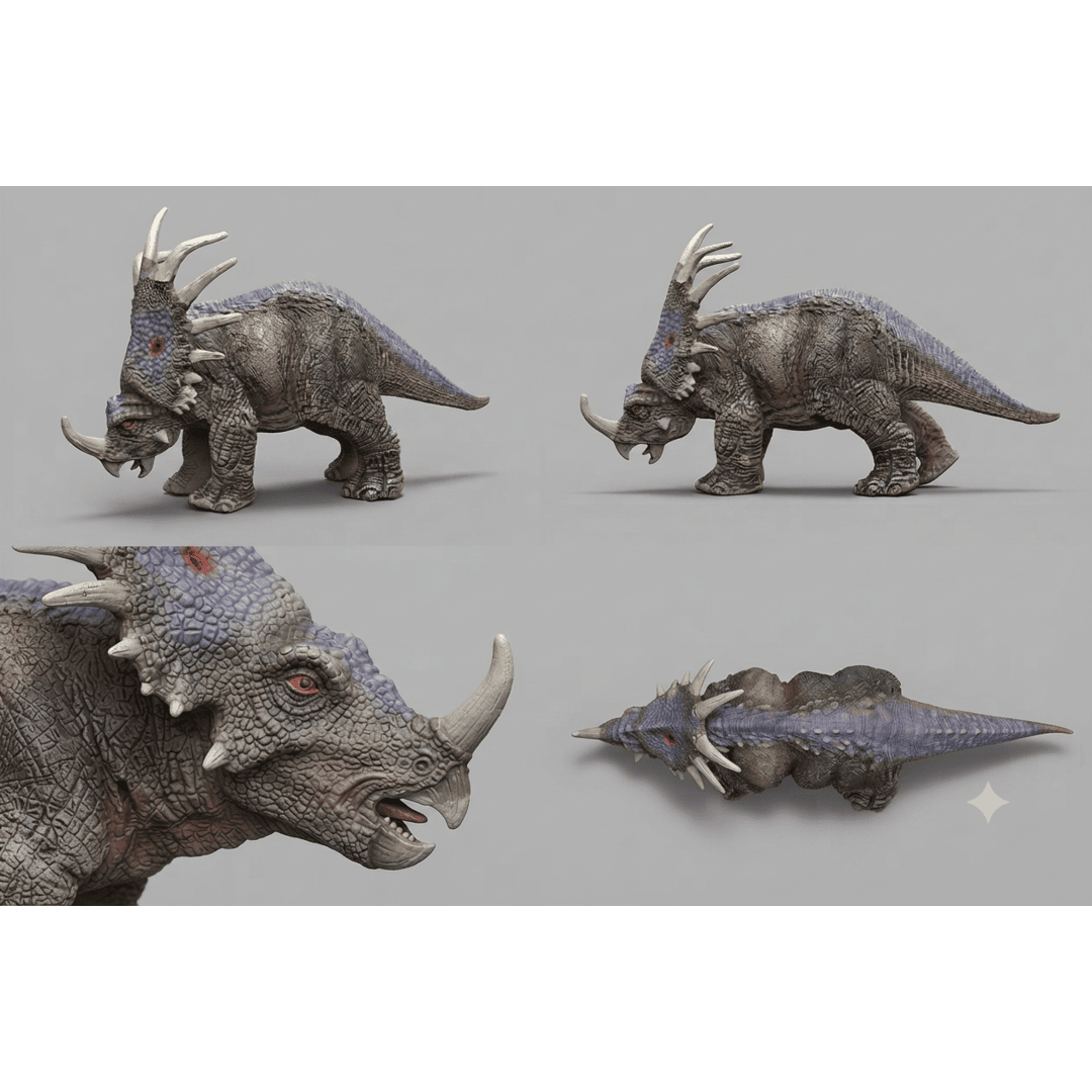 Dinosaur Figurine – Action Figure Toy with Detailed Texture | Dinosaur Rebirth Series | Ages 3+