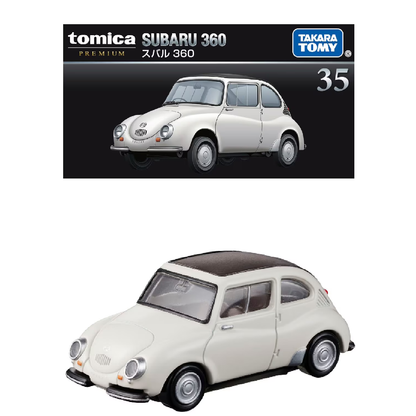 TOMICA Premium #35 Subaru 360- TAKARA TOMY -Diecast Scale Model Car