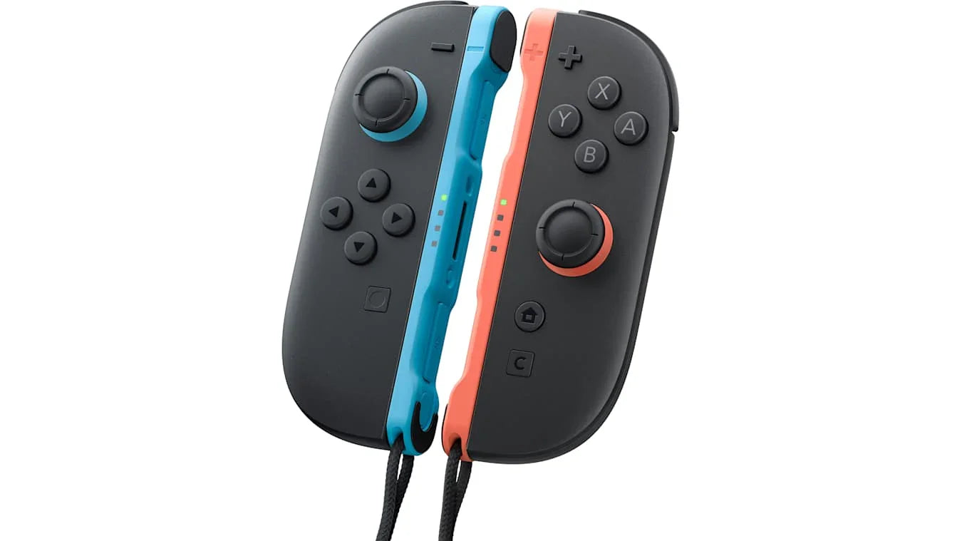 Nintendo Switch 2 Joy-Con Controllers (Light Blue/Light Red) - Jaiman Toys