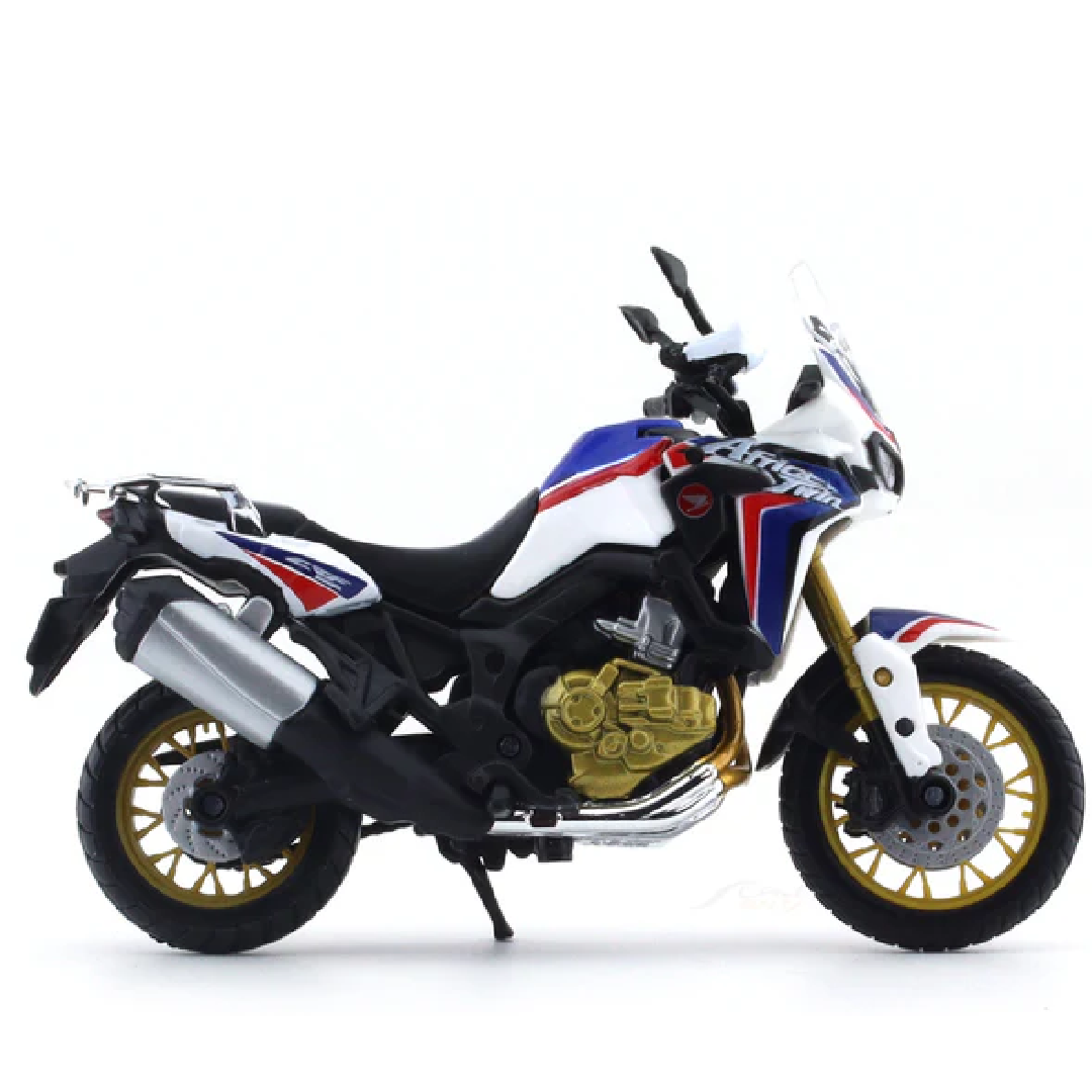 Maisto 1:18 Scale Honda Africa Twin DCT- Motorbike diecast model for Collectors 14+ Years