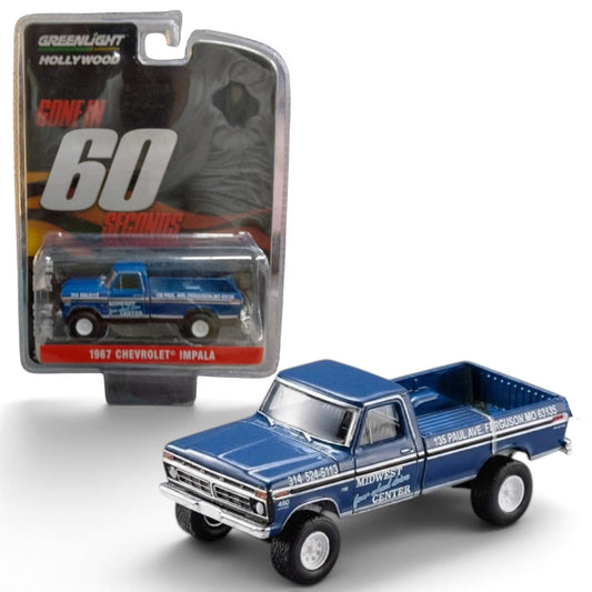 GreenLight HollywoodGreenlight 1:64 Scale Gone in 60 Seconds 1967 Chevrolet Impala (BLISTER PACK) Diecast Model Car – Collectible Movie Series