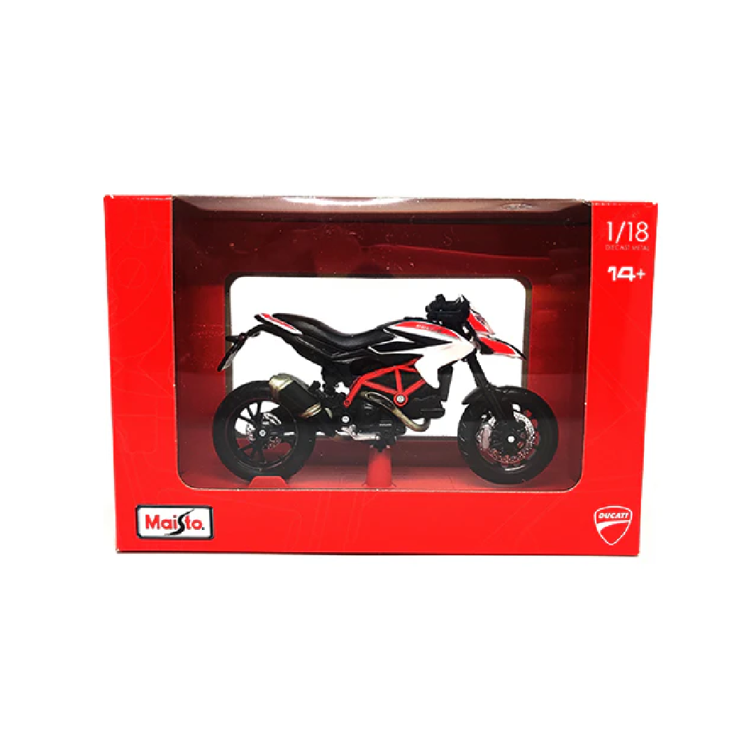 Maisto 1:18 Scale Ducati Hypermotard SP Motorbike diecast model for Collectors 14+ Years