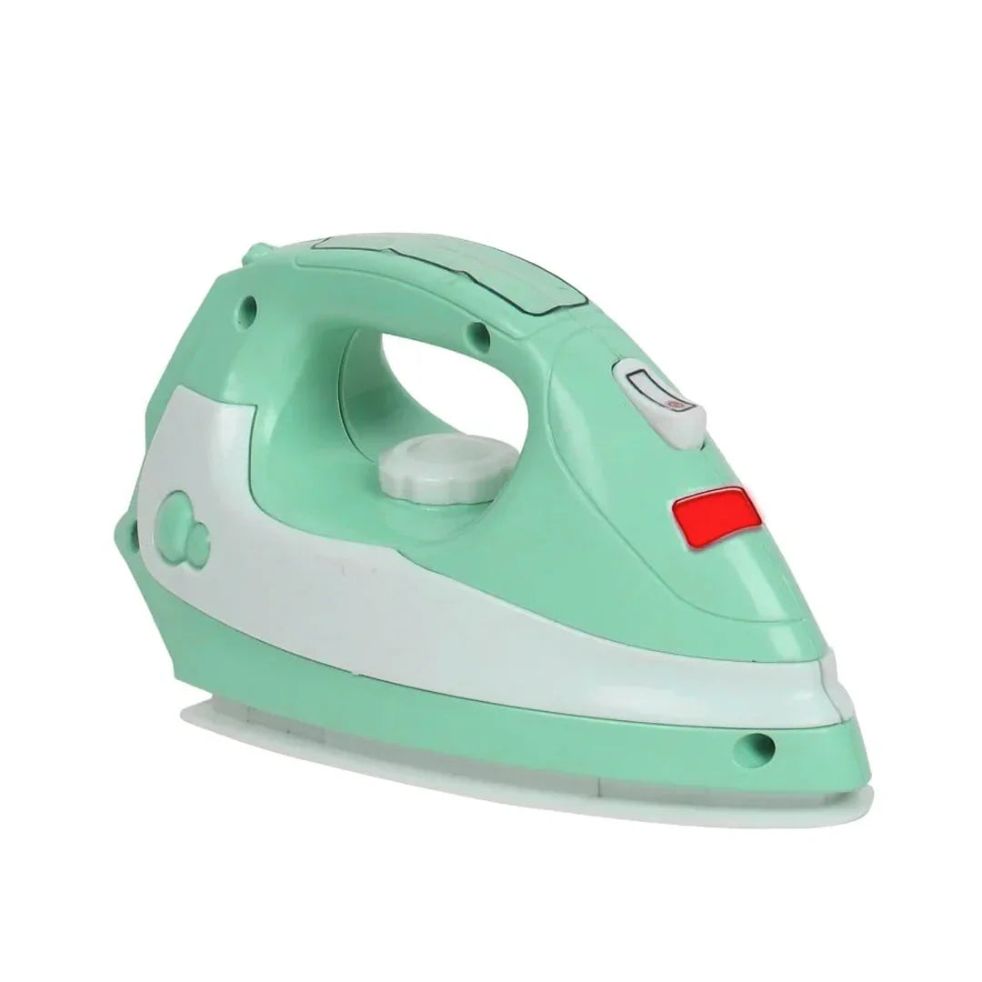 Pablo Honey Mini Iron & Sewing Machine Household Play Set (Blue) - Jaiman Toys