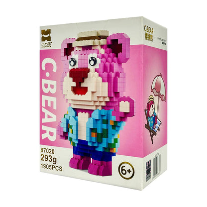C. Bear Building Blocks Minifigure 6 Inch as Birthday Gift for Kids - Jaiman Toys