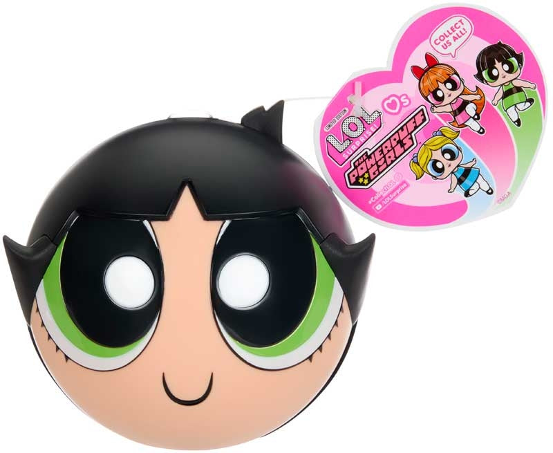 L.O.L. Surprise! Loves The Powerpuff Girls Tots Buttercup Character Ball with Mini Doll, Accessories