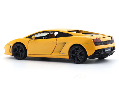 MSZ 1:32 Lamborghini Gallardo LP560-4 Yellow Die-Cast Model Car with Pull-Back Action & Openable Doors