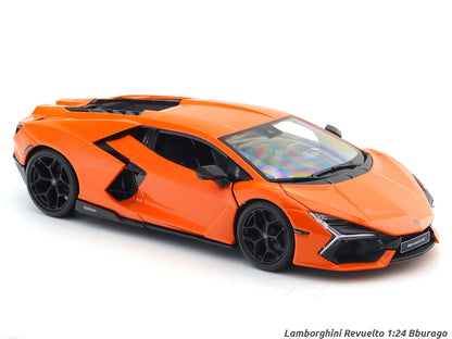 Bburago Lamborghini Revuelto 1:24 Die-Cast Model Car | Orange | Premium Collectible