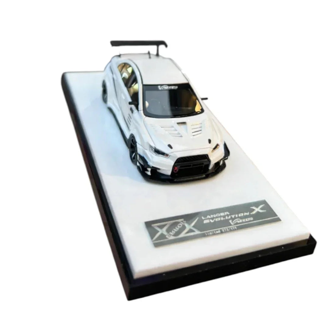 404 Error Mitsubishi Lancer Evolution X Varis B Pearl White – 1:64