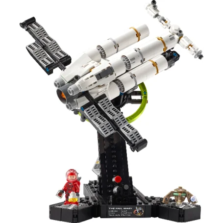 LEGO Icons Project Hail Mary 11389 Spacecraft Model Building Kit – The Hail Mary Spaceship, 830 Pieces, Adult Building Set 18+, Collectible Space Model, Sci-Fi Display Toy & Gift for Space Fans