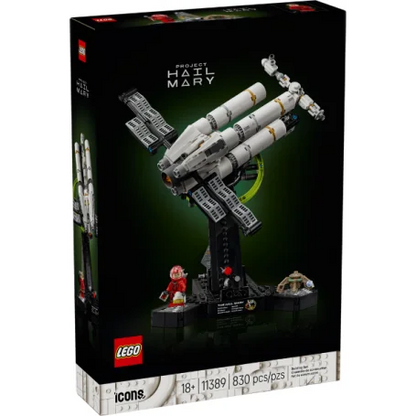 LEGO Icons Project Hail Mary 11389 Spacecraft Model Building Kit – The Hail Mary Spaceship, 830 Pieces, Adult Building Set 18+, Collectible Space Model, Sci-Fi Display Toy & Gift for Space Fans