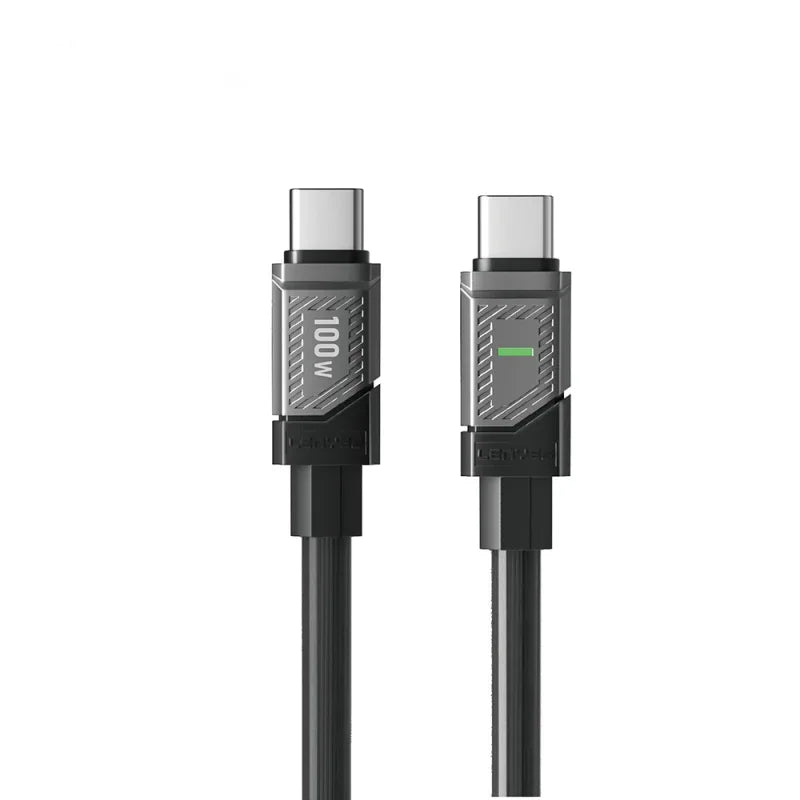 Lenyes LC506 Type-C to Type-C PD 100W Fast Charging Data and Charging Cable 1M