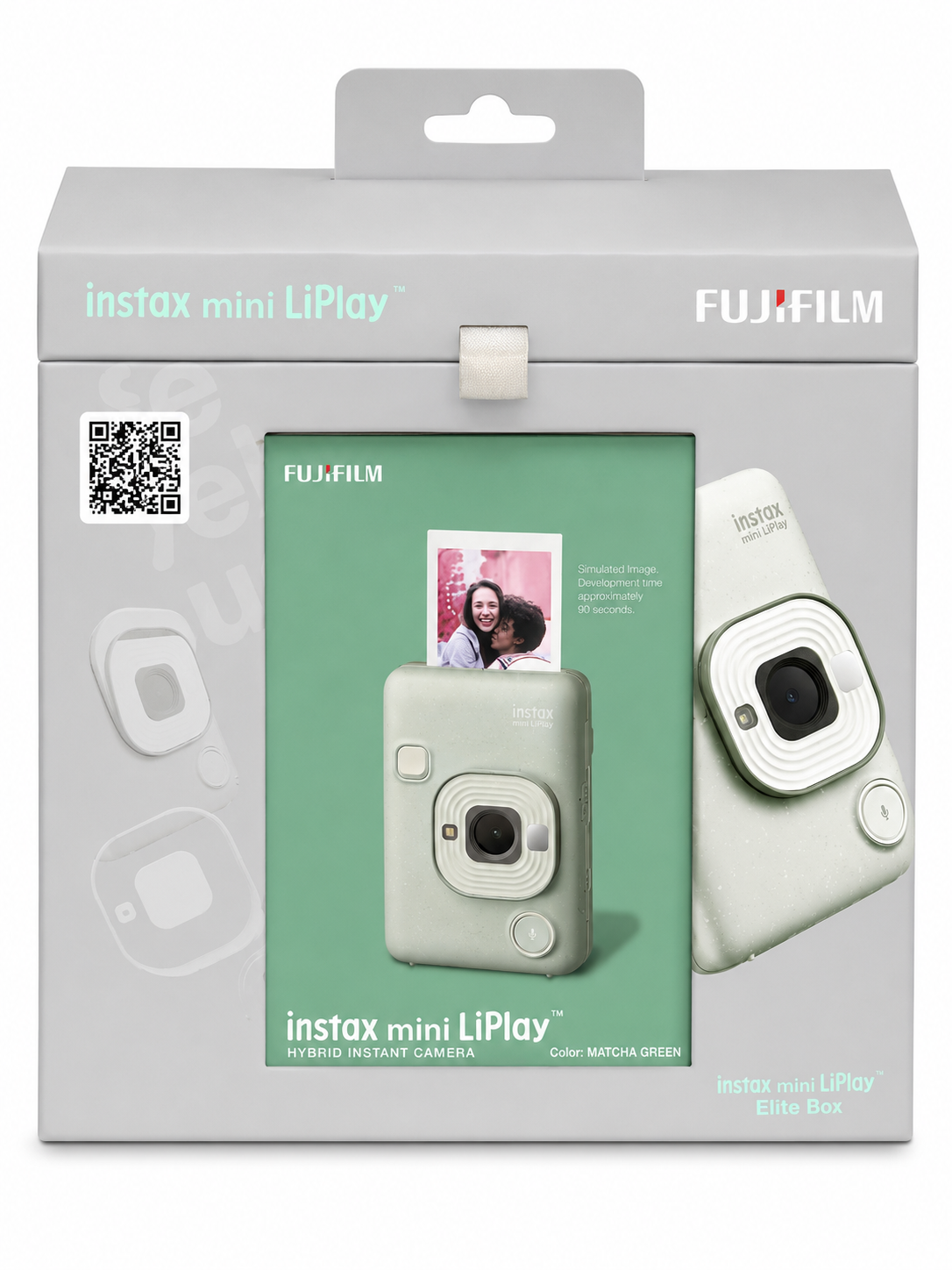 Fujifilm Instax Mini LiPlay Elite Box | Hybrid Instant Camera + Mini Album + 10 Shot Film + 5 Fridge Magnets