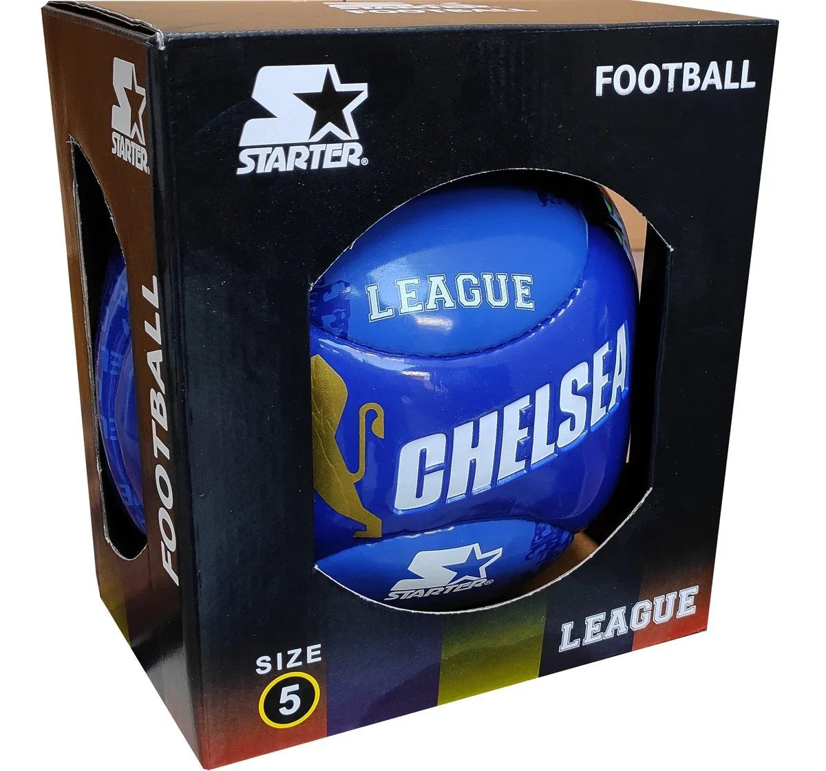 Starter Club Box Football L3 Size 5 – Chelsea Edition | Hand-Stitched Professional Soccer Ball