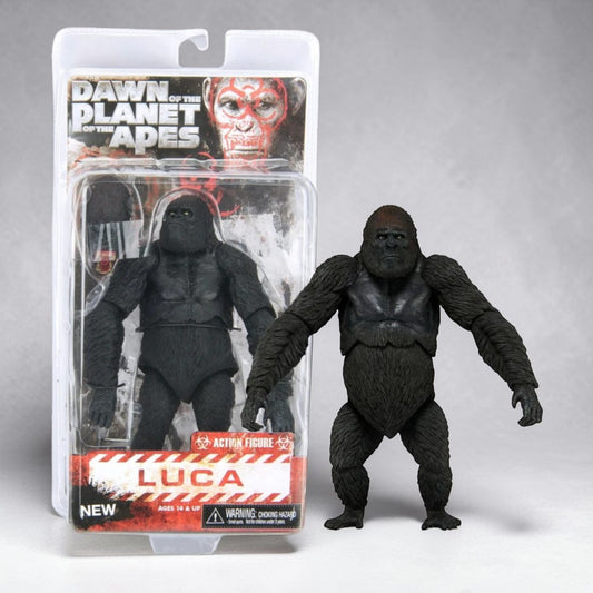Luca Gorilla 5.5 Inch Action Figure | Dawn of the Planet of the Apes Collectible Figure | Movie Inspired Display Figure- High Quality