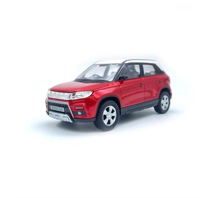 Centy Wheel Force Pull Back Action Bretza SUV Die-Cast Toy Car for Kids | Friction Powered Mini SUV | Assorted Colours | BGX