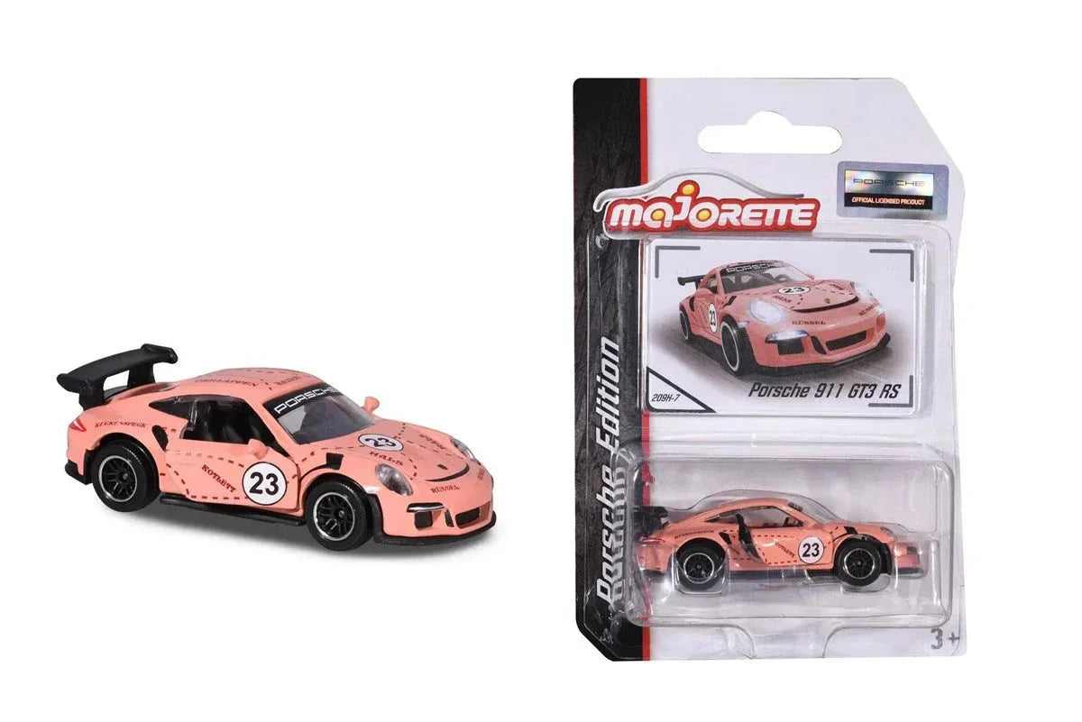 Majorette Porsche Edition 911 GT3 RS - 1:64 Scale (Pink) - Jaiman Toys