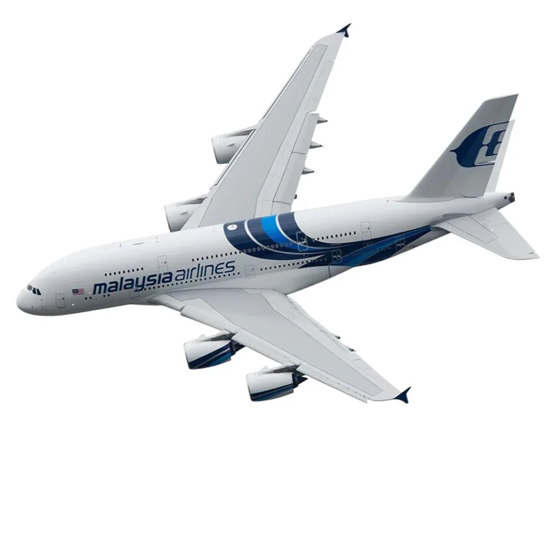 Diecast Aeroplane Display Display Model Airplane : Malaysia Airlines A380 46 cm - Jaiman Toys