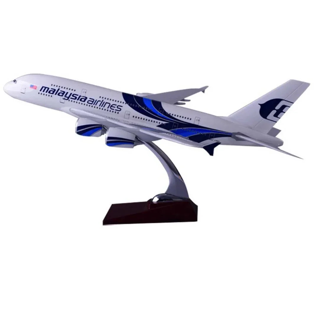 Diecast Aeroplane Display Display Model Airplane : Malaysia Airlines A380 46 cm - Jaiman Toys