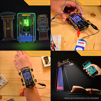 Avishkaar Maker Board | DIY STEM Electronics & Coding Kit for Ages 10+