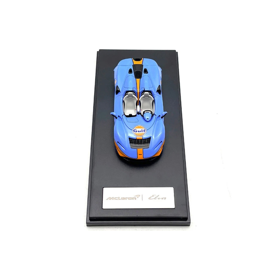 LCD Models LCD64022 McLaren Elva 1:64 Diecast Car | Gulf Livery Premium Collector Model