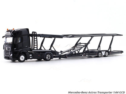 UNIQUE MODEL 1:64 Mercedes-Benz Actros Gigaspace 4×2 Car Carrier Semi Trailer – Diecast Model