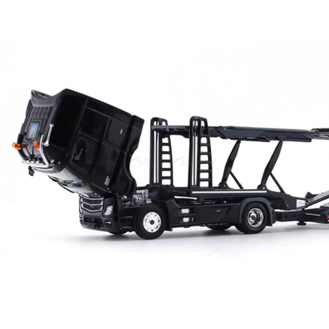 GCD 1:64 Silver AMG Actros Gigaspace 4x2 Trailer Truck Model Diecast Metal Car