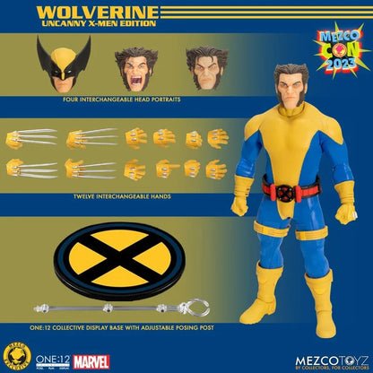 Mezco One:12 Collective Wolverine Action Figure – Uncanny X-Men Edition Exclusive - Jaiman Toys