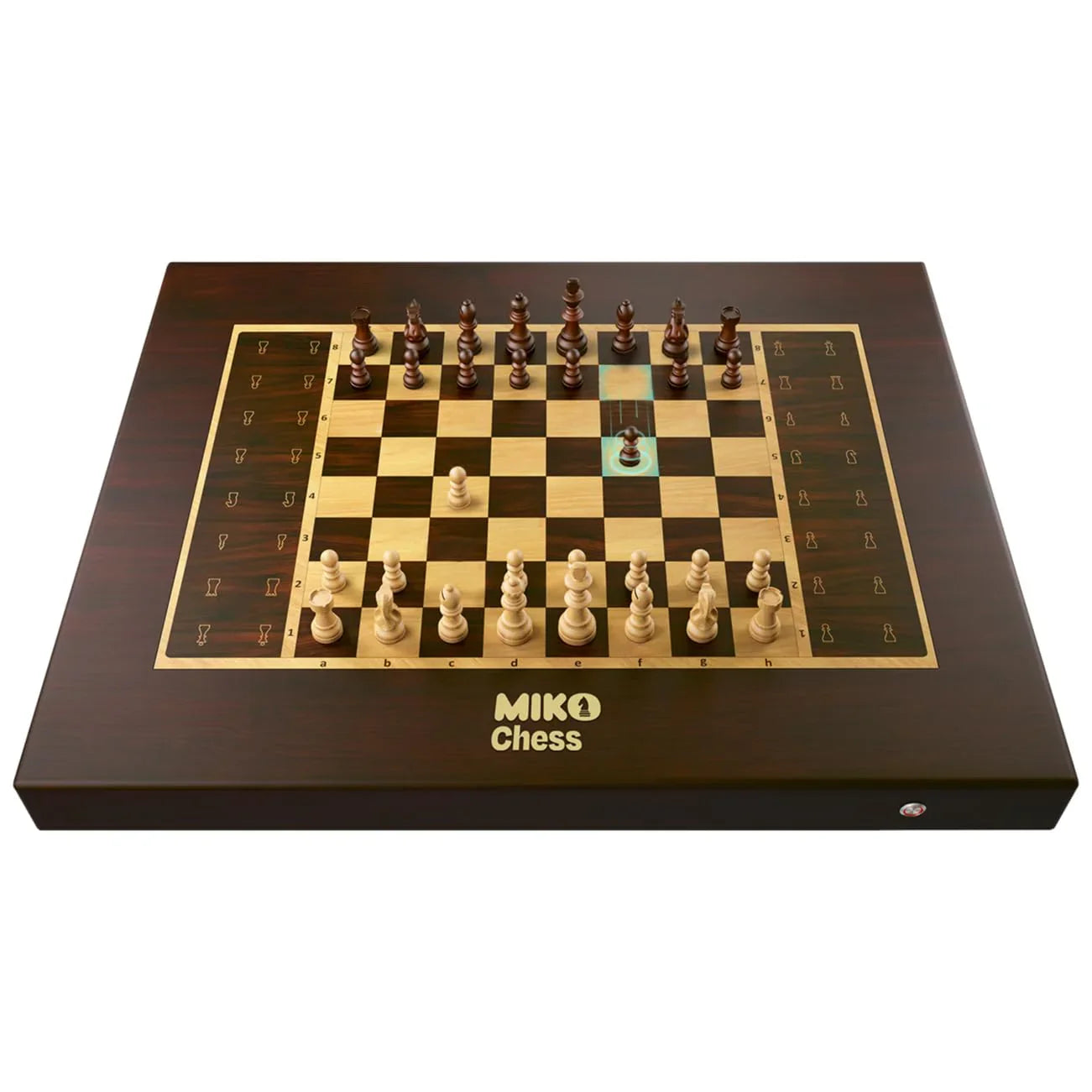 Miko Chess Grand: The World's Smartest AI-Powered Electronic Chess Board | Fully Automated Magnetic Wooden Set with Self-Moving Pieces for All Skill Levels - Jaiman Toys